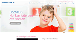 Desktop Screenshot of hoofdluizen.nl